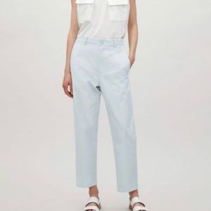 COS Lightweight Blue Trouser Pants